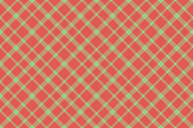 Seamless tartan plaid Vector texture fabric Check textile pattern background
