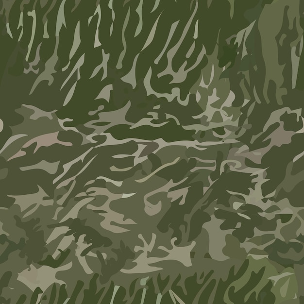 Seamless texture military camouflage repeats army green hunting