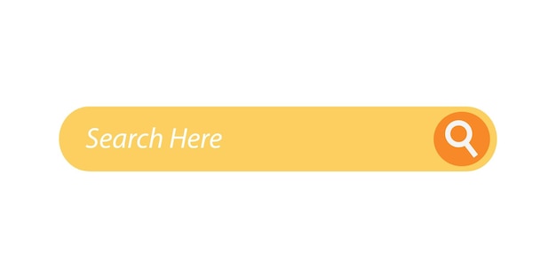 Search Bar Template Set for User Interface Web App Software Ready Search Form Collection Vecto