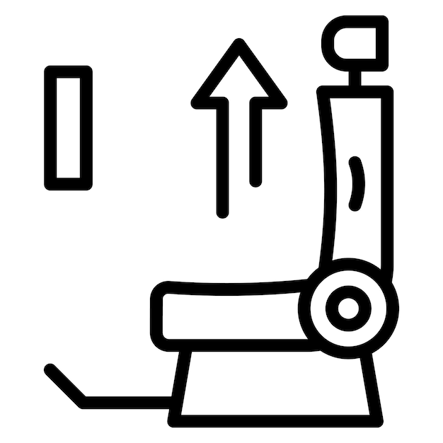 Seat Upgrade Line Illustration