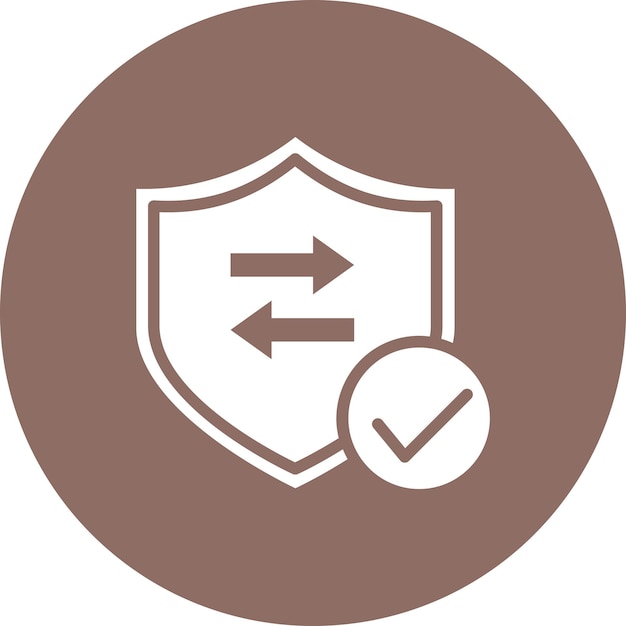 secure transaction icon vector image can be used for safe payment