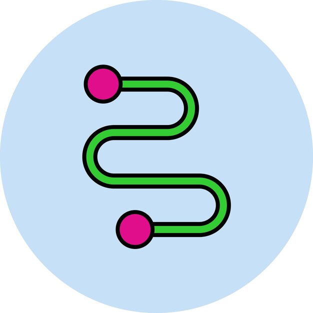 Segment Flat Illustration