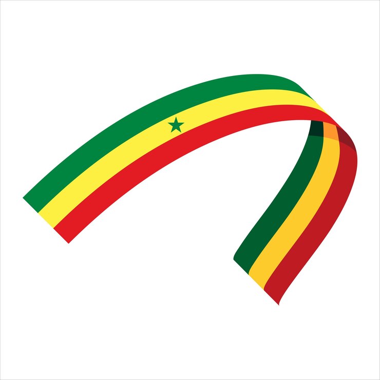 Vector senegal element independence day illustration design vector