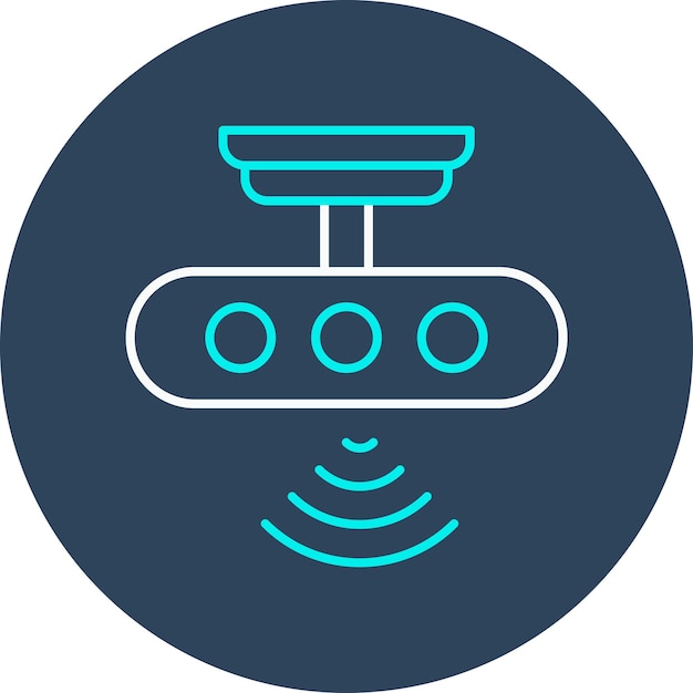sensors vector icon can be used for data analytics iconset