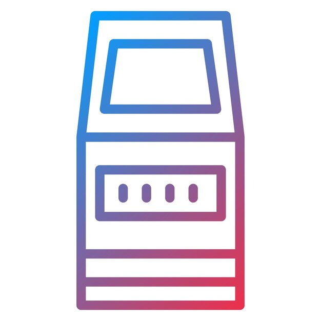 Service Terminals icon vector image Can be used for Cyberpunk