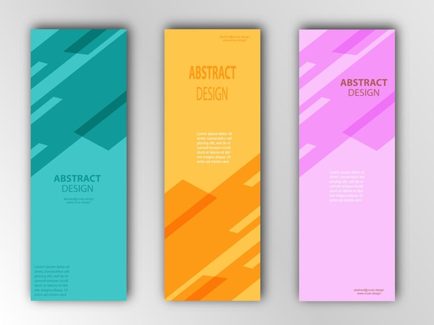set abstract background template for the cover banner and creative design scalable vector illustration simple design