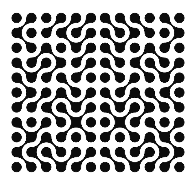 Set black metaballs isolated on white backgroundModern contemporary geometric shapes and element