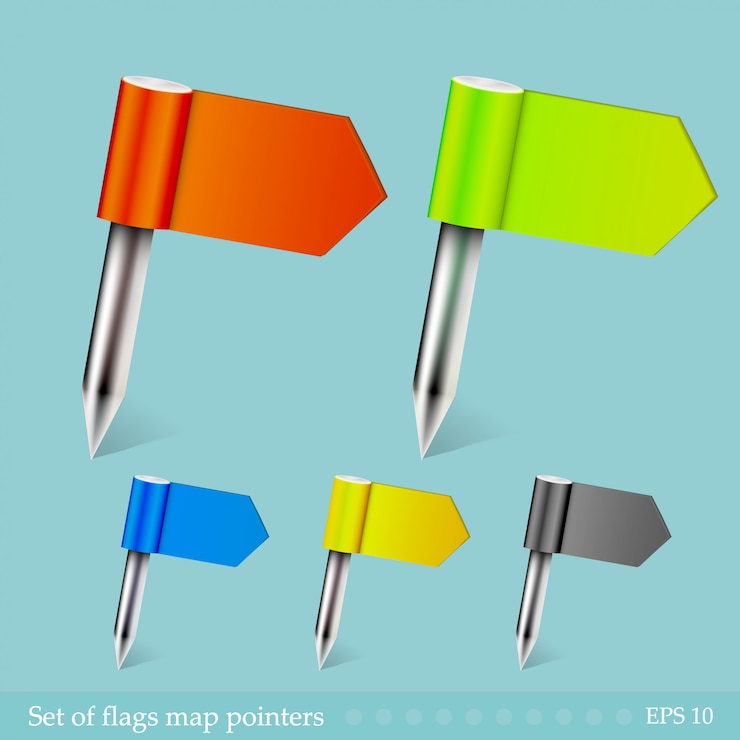 Vector set of flags map pointers.
