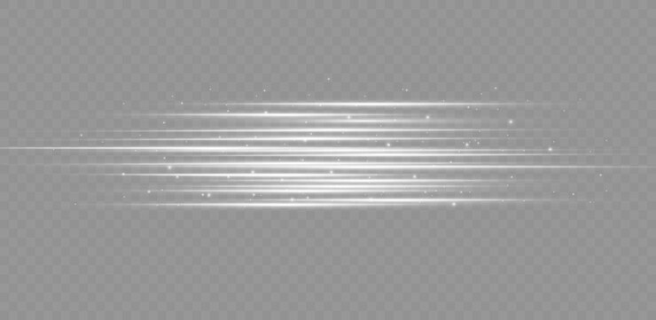Set of light effects. Glare and flash. Bright beams of light.