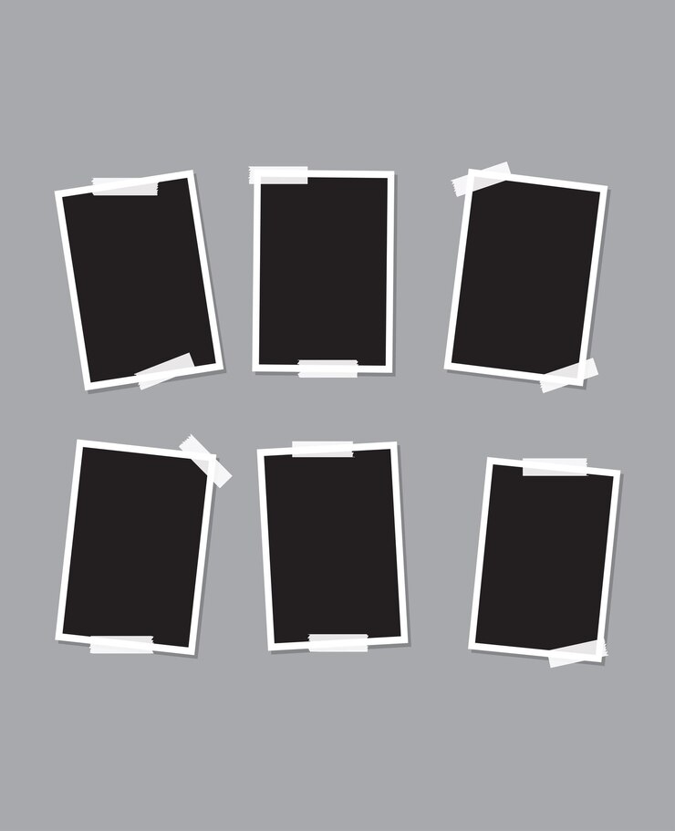 Set of photo frame to make your collages eye catching