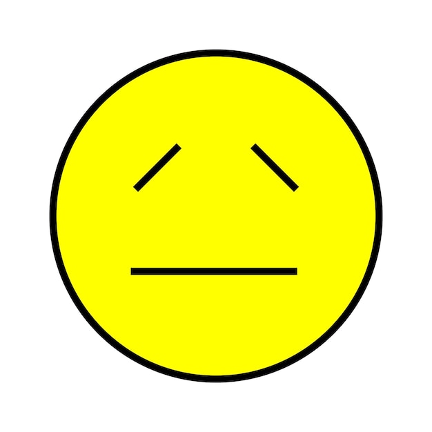 Set vektor karakter emotikon Ikon wajah Emoji dengan ekspresi terisolasi pada latar belakang putih untuk