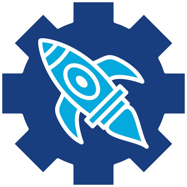 setting icon vector image can be used for startup