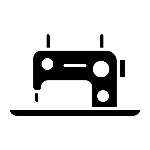 Sewing Machine Vector Illustration