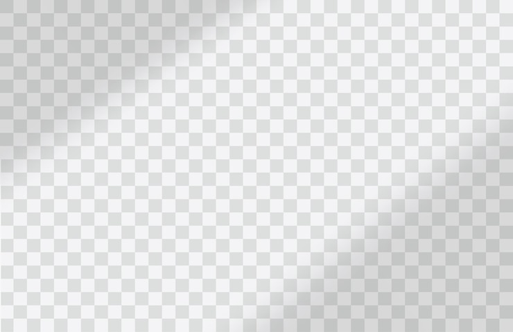 Vector shadow overlays on transparent background