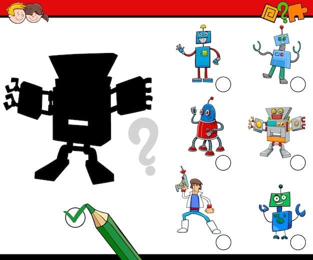 shadows activity for children