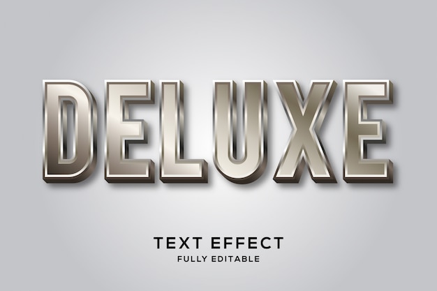 Shiny Metallic Text Effect