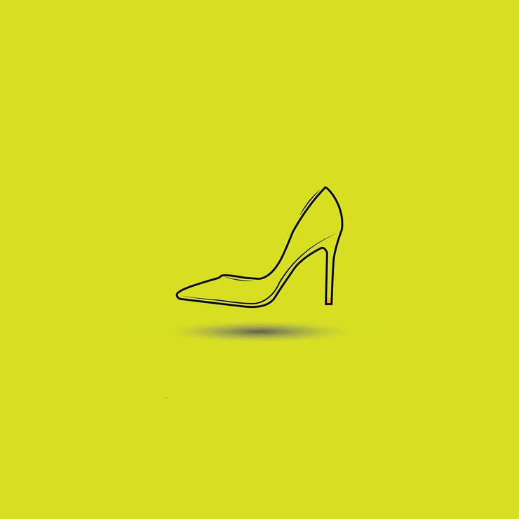 shoes vector footwear illustration shoe outline line drawing minimalistic shoes vector design