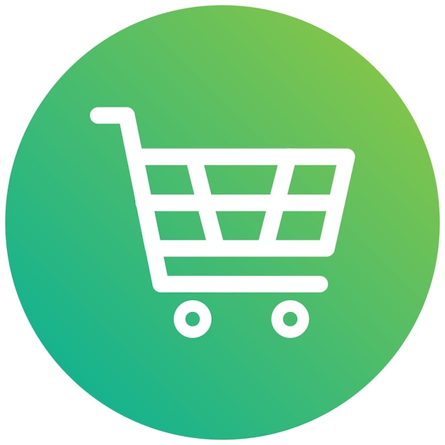 Shopping cart Vector Icon Design Illustration