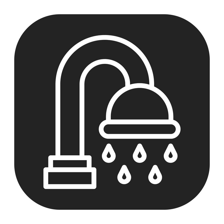 Vector shower icon vector image can be used for sun protection