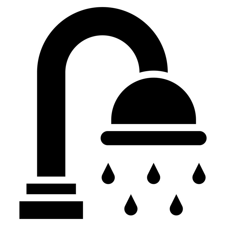 Vector shower icon vector image can be used for sun protection