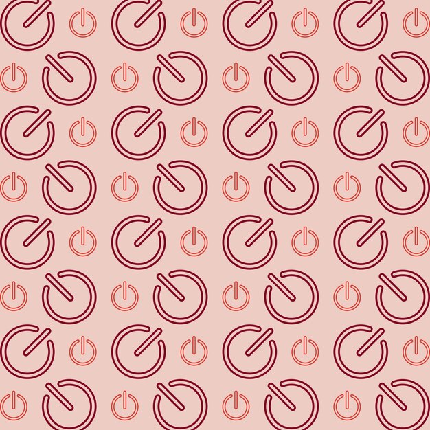 Shutdown repeating red pattern abstract beautiful vector illustration
