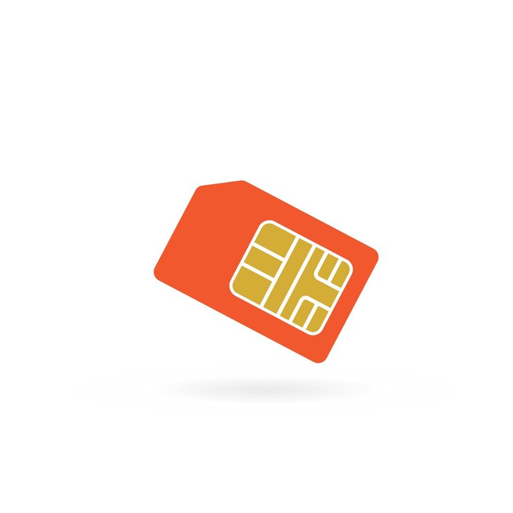 Vector simcard icon vector illustration
