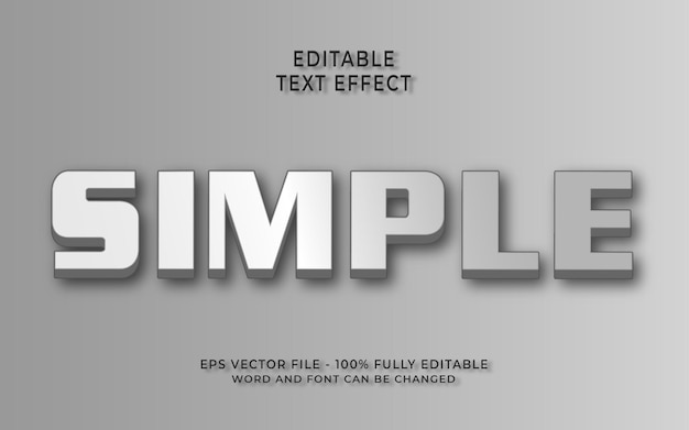 Simple Text Effect