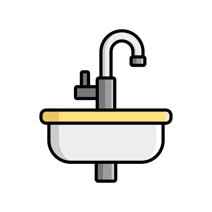 Vector sink icon vector design template simple and clean