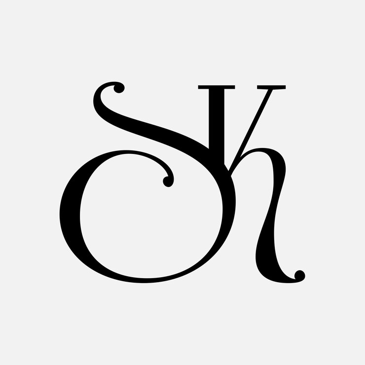 sk initial letter symbol logo design