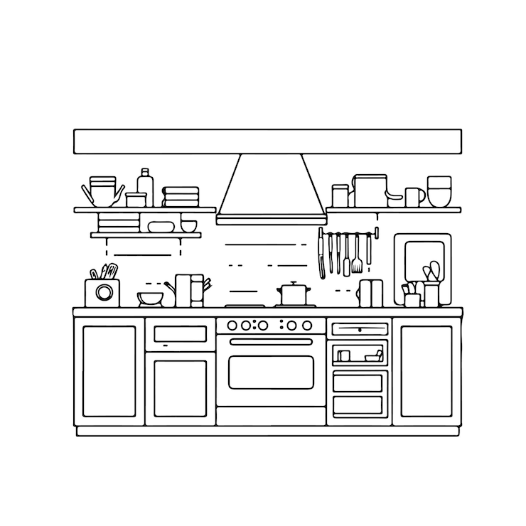 Vector sketsa gambar garis tunggal digambar tangan halaman mewarnai gambar garis terisolasi di latar belakang putih