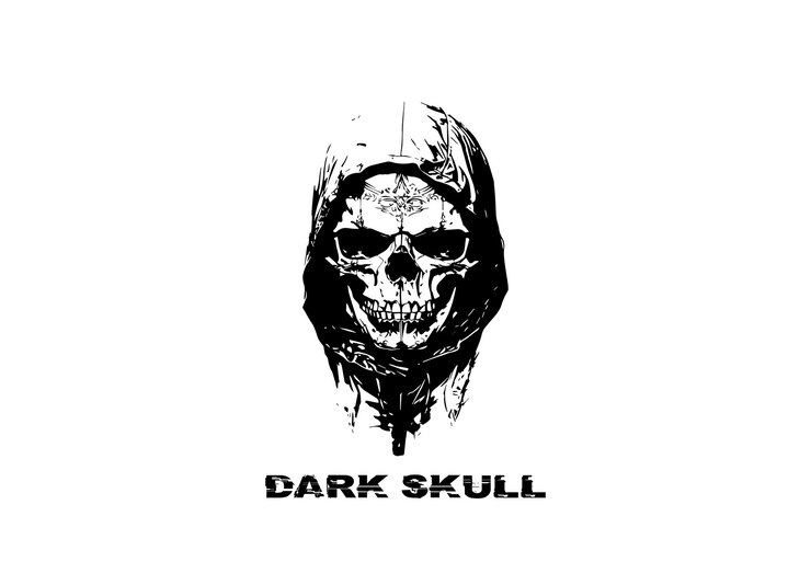 Skull and crossbones t shirt design concept