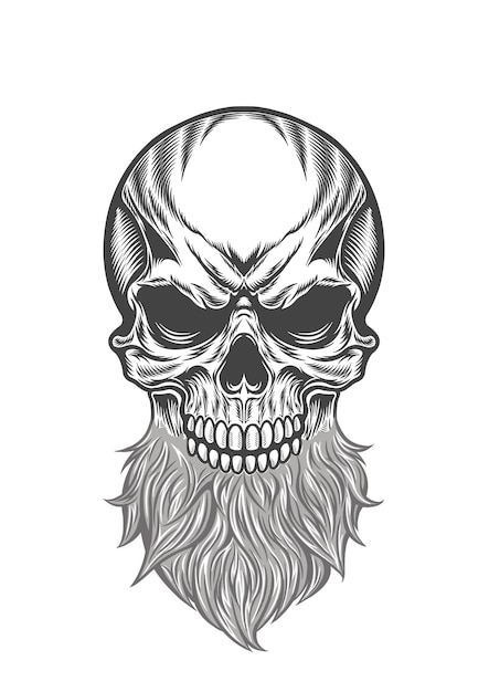 Skull Angry Horrible 16