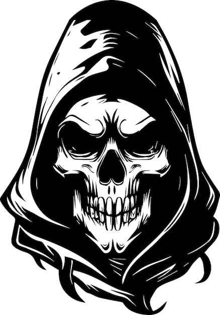 skull vector art design illustration