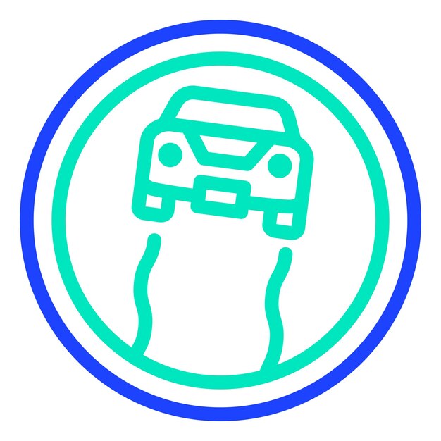 Slippery Vector Icon Design Illustration