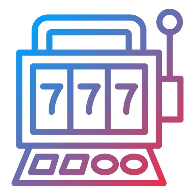 Slot Machine Icon Style