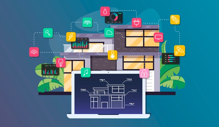 Vector smart home automation and internet of things