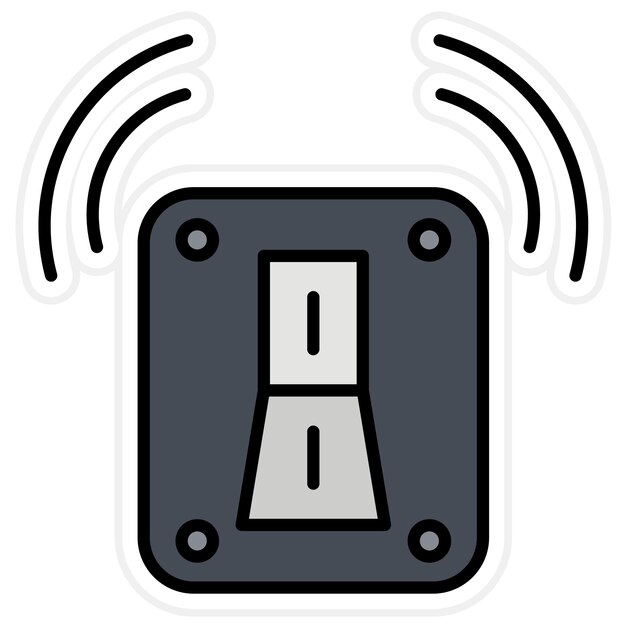 smart switch icon vector image can be used for smart home