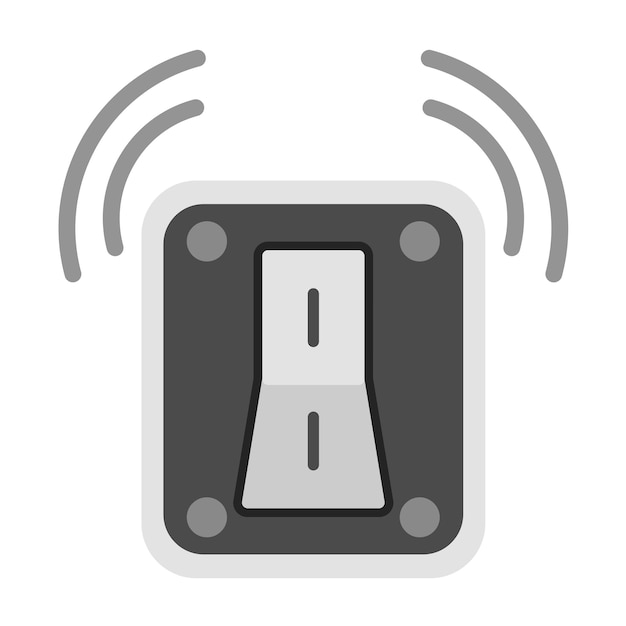 smart switch icon vector image can be used for smart home