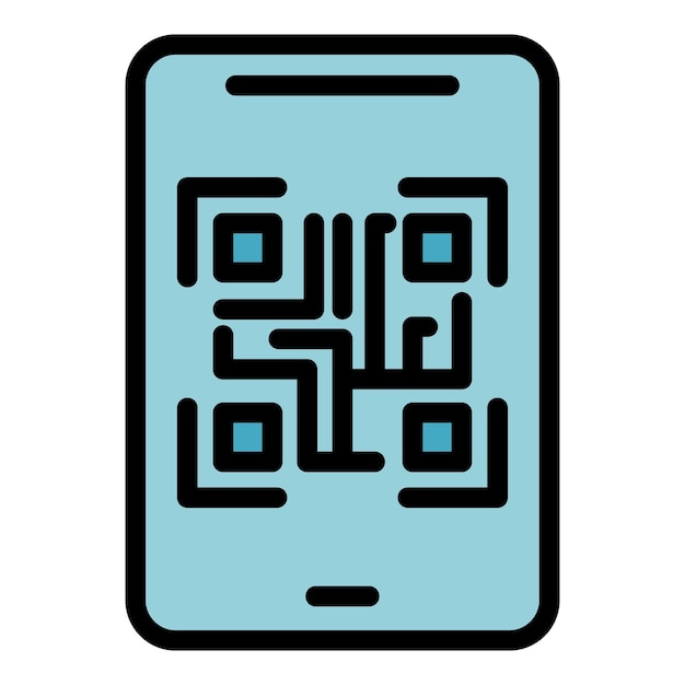 smartphone interaction icon outline smartphone interaction vector icon color flat isolated