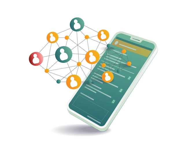 Smartphone user network application
