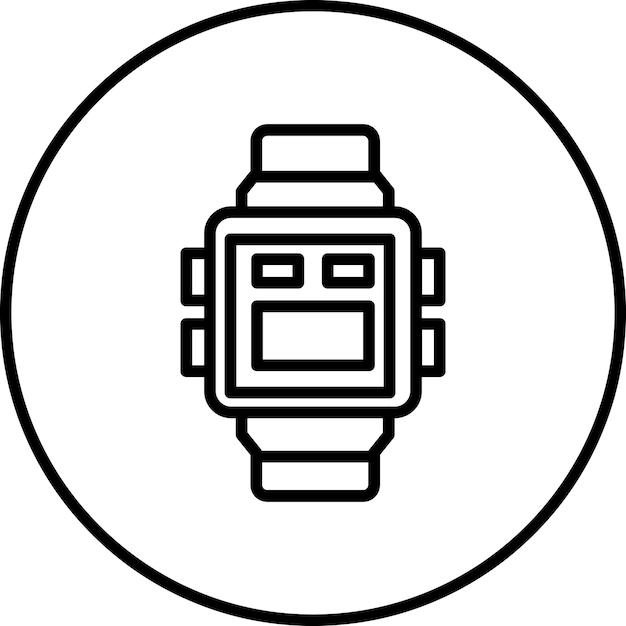 smartwatch vector icon illustration of technology iconset