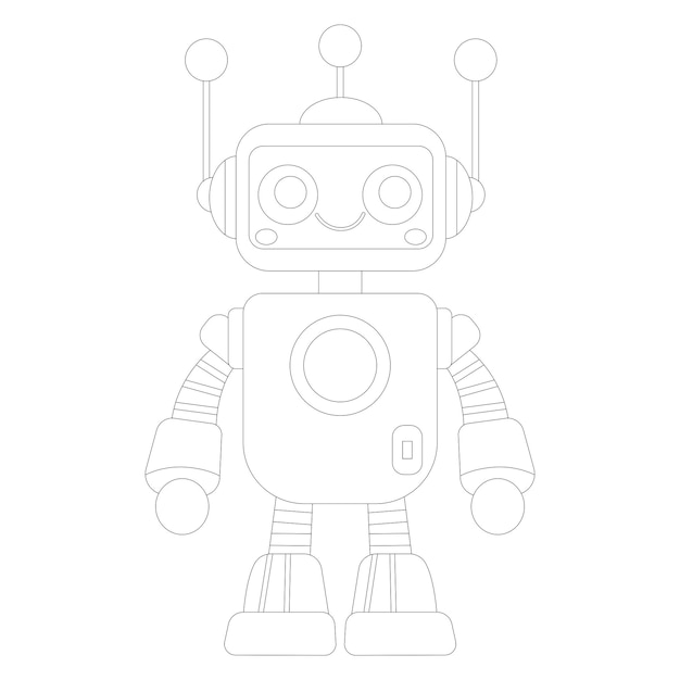 smiling soapy cyborg
