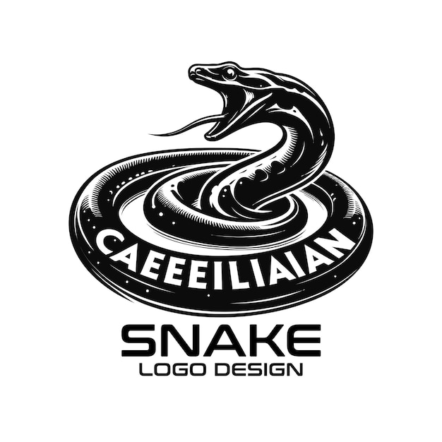 Snake Vector Logo Design