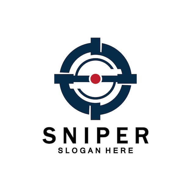 Sniper Aim Target Vector Logo Initial S Target Logo Vector