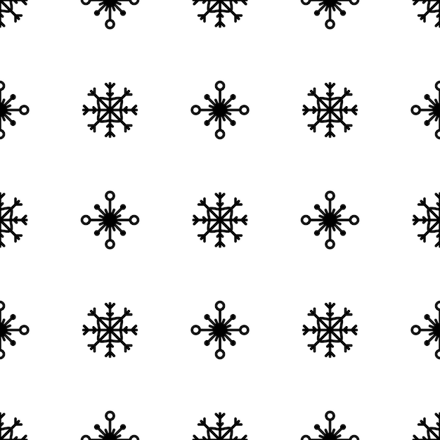 snowflake pattern snowflake vector pattern each snowflake is grouped individually