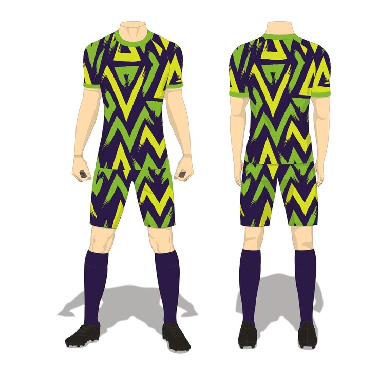 Vector soccer jersey design