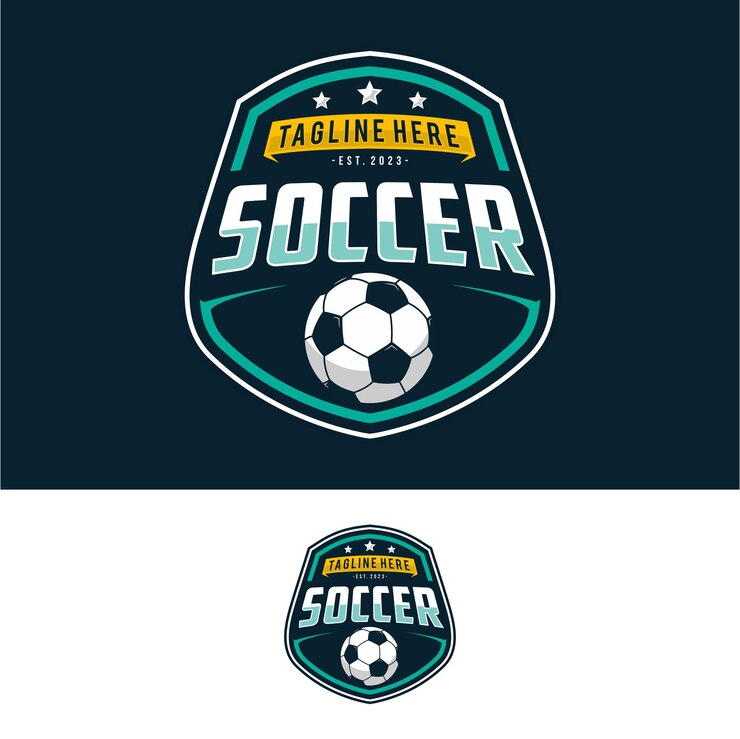 Soccer Logo or football club sign Badge Football logo vector design