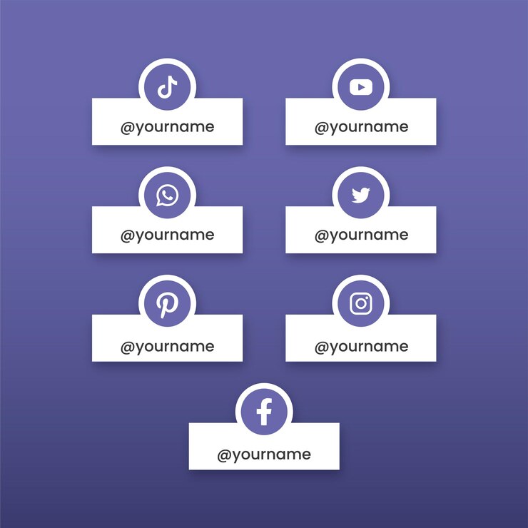 Social media tagline with very peri color