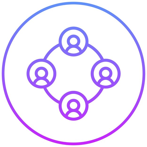 Socializing vector icon illustration of Networking iconset