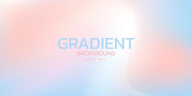 soft red and blue gradient abstract background with soft flowing lines a smooth and abstract digital design ideal for presentations templates banner or poster